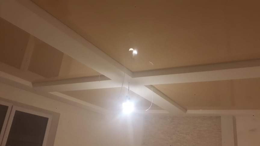 Napínací stropy - restaurace